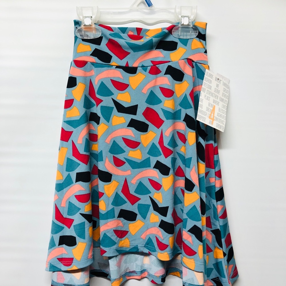 LULAROE BUNDLE OF 3!! 2 SKIRTS 1KIDS LEGGINGS SZ 4 NWT